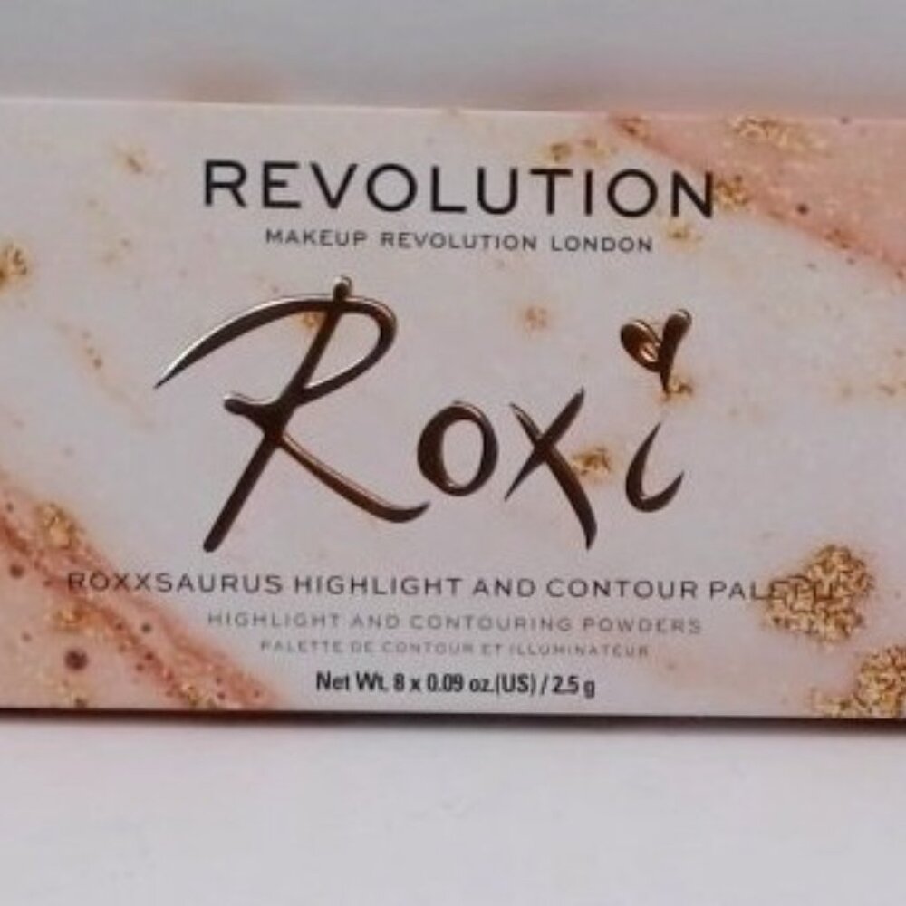Makeup Revolution‎ x Roxxsaurus Highlight & Contour Palette, BRAND NEW IN BOX